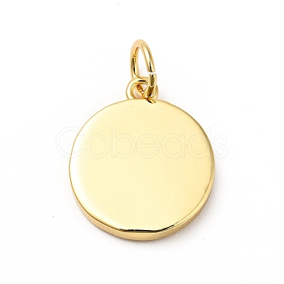 Rack Plating Brass Pendants KK-H431-43G-1