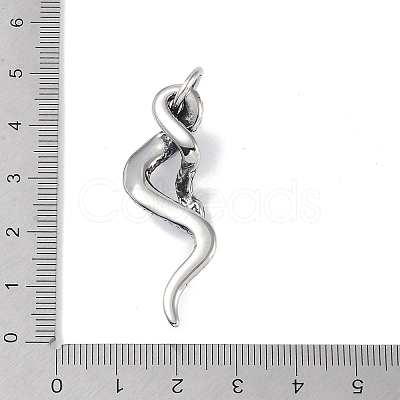 316 Surgical Stainless Steel Pendants STAS-E212-25D-AS-1