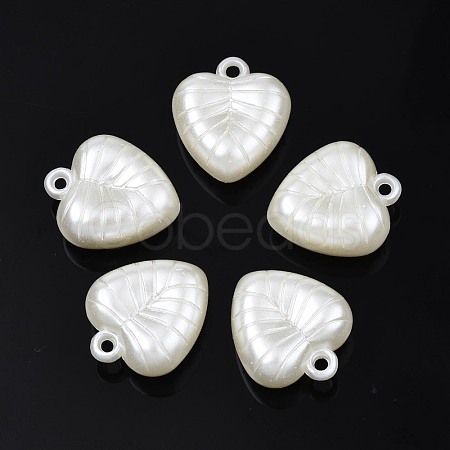 ABS Plastic Imitation Pearl Pendants KY-T023-010-1