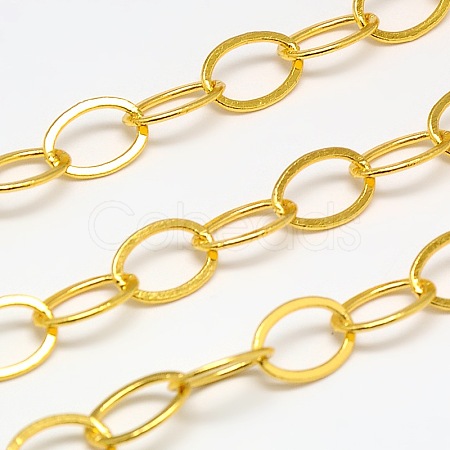 Brass Cable Chains CHC-L018A-01G-1