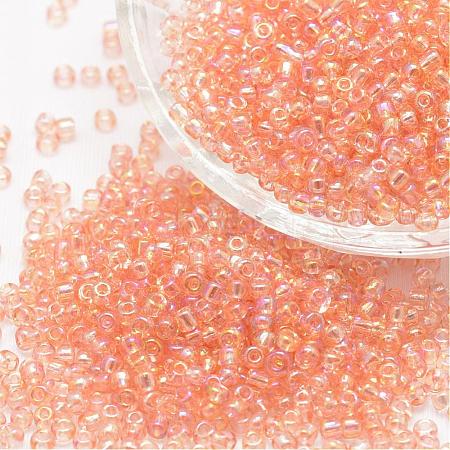 8/0 Round Glass Seed Beads SEED-J011-F8-L176-1