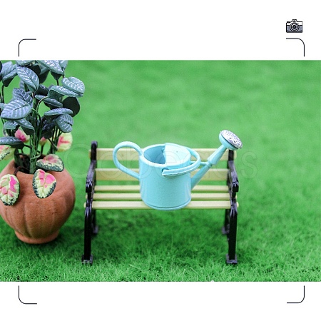 Miniature Spray Painted Alloy Watering Pot MIMO-PW0001-178A-1