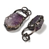 Natural Amethyst Big Pendants G-A221-06-2