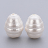 Spray Painted Shell Pearl Beads BSHE-Q031-13-2
