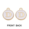 Golden Plated Alloy Charms ENAM-SZ0001-25A-D-2