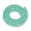 Opaque Solid Color Imitation Jade Glass Beads Strands EGLA-A044-P2mm-D14-3