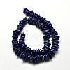 Natural Lapis Lazuli Chip Beads Strands X-G-E271-63-2