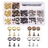 Vintage Iron Garment Snap Buttons & Tools Kits BUTT-WH0001-05-1