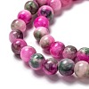 Natural Persian Jade Beads Strands G-G032-6mm-10-3