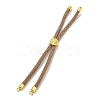 Nylon Cords Bracelet Makings Fit for Connector Charms AJEW-P116-01G-14-1