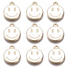 Alloy Enamel Charms ENAM-YW0001-97-G-1