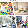 Foldable Transparent Plastic Single Cake Gift Packing Box CON-WH0088-28C-7