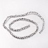 Electroplate Non-magnetic Synthetic Hematite Bead Strands G-F300-34-01-2