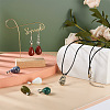 Fashewelry 24Pcs 12 Styles Teardrop Natural & Synthetic Gemstone Pendants G-FW0001-35-7