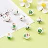 10Pcs Saint Patrick's Day Printed Wood Pendants FIND-FS0001-89-8