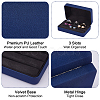 3-Slot Rectangle PU Leather Finger Ring Display Boxes CON-WH0099-10A-4