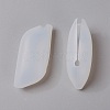 Silicone Portable Toothbrush Case X-SIL-WH0001-06-1