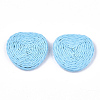 Handmade Woven Beads WOVE-T006-138A-2