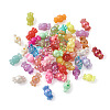  Opaque Solid Color & Imitation Jelly & Transparent Styles Acrylic Beads MACR-TA0001-15-3