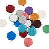 20Pcs 10 Colors Adhesive Wax Seal Stickers DIY-TA0003-47-4
