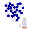 DIY Pom Pom Ball Decoration Making Kits DIY-SZ0001-41C-1