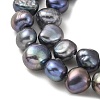 Dyed Natural Cultured Freshwater Pearl Beads Strands PEAR-A006-09E-4