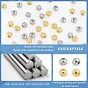 Unicraftale 100Pcs 2 Color 304 Stainless Steel Beads STAS-UN0036-81-5