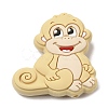 Monkey Food Grade Eco-Friendly Silicone Focal Beads SIL-Q017-02A-1