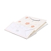 Rectangle with Flower Pattern Paper Bags CARB-F008-01B-4