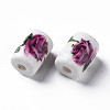 Handmade Porcelain Beads PORC-T007-15-3