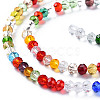 Faceted Glass Beads Strands X-GLAA-S197-001B-B01-3