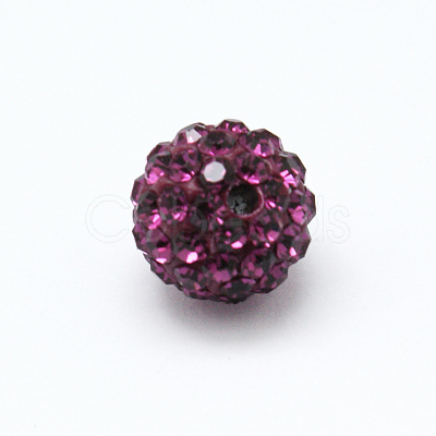 Pave Disco Ball Beads RB-H258-8MM-502-1