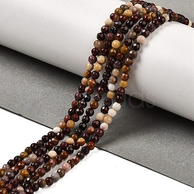 Natural Mookaite Beads Strands G-Z068-B04-01-1