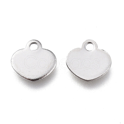 Non-Tarnish Stainless Steel Charms STAS-L236-08P-1