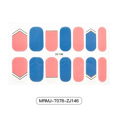 Full Wraps Nail Polish Stickers MRMJ-T078-ZJ146-1