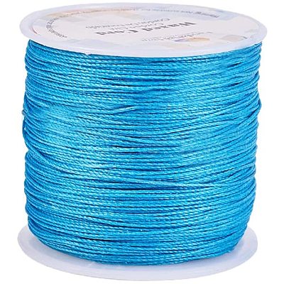 PandaHall Elite Round Waxed Polyester Cords YC-PH0002-05E-1