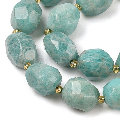 Natural Amazonite Beads Strands G-P541-A01-11-1