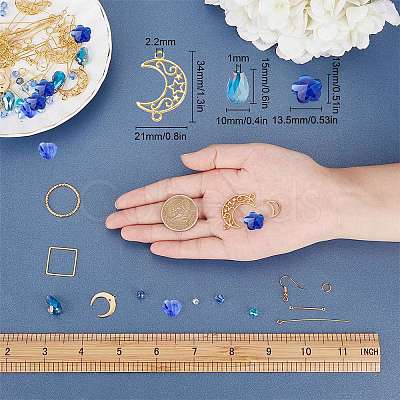 SUNNYCLUE DIY Dangle Earring Making Kits DIY-SC0016-39-1