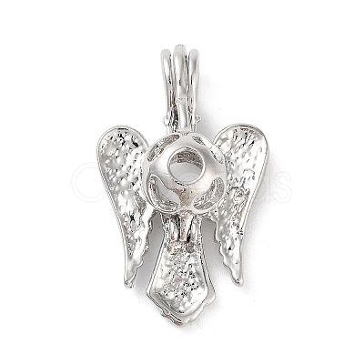 Alloy Bead Cage Pendants FIND-M012-01G-P-1