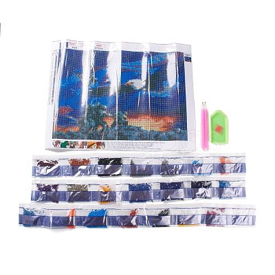 DIY American Independence Day Theme Diamond Painting Kits DIY-K049-01-1