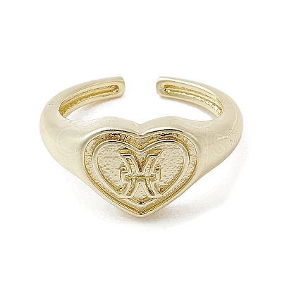 Brass Adjustable Open Rings RJEW-K257-86G-12-1