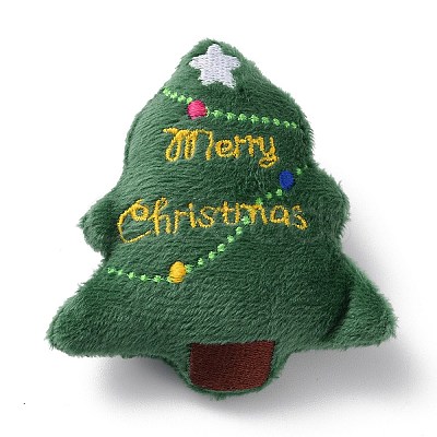 Christmas Theme Wool Cloth Brooches JEWB-F022-01C-1