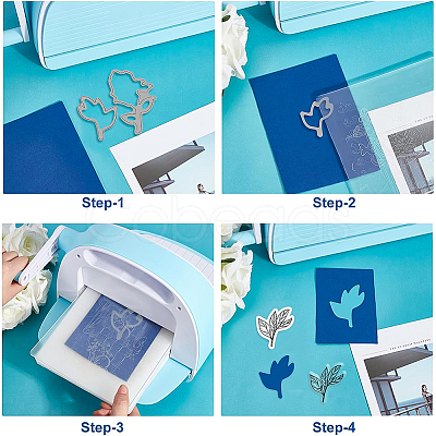 BENECREAT 1 Sheet PVC Plastic Stamps DIY-BC0005-82-1