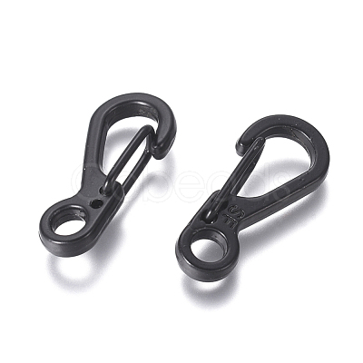 Alloy Keychain Carabiners PALLOY-WH0067-74-1