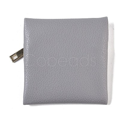 Imitation Leather Jewelry Storage Zipper Bags ABAG-G016-01A-04-1