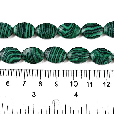 Synthetic Malachite Beads Strands G-M206-38-1