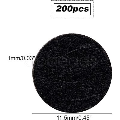 Self-adhesive Felt Fabric Circles DIY-FG0001-30A-1