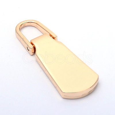 Zinc Alloy Zipper Slider PALLOY-WH0082-32KCG-1