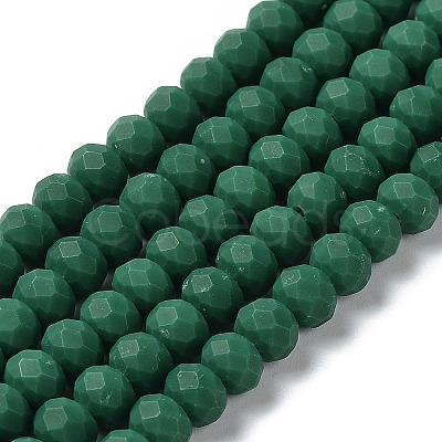 Glass Beads Strands EGLA-A034-P4mm-MD09-1