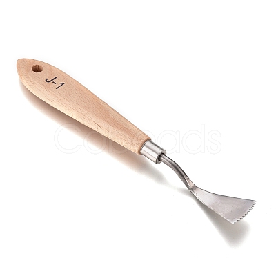 Stainless Steel Paints Palette Scraper Spatula Knives TOOL-L006-14-1